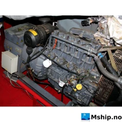 Deutz BF4M 1011 F  generator set 35 kWA — Manufacturer: Deutz, Model: BF4M 1011 F, Serial number: 00701737, Year: 2001, HP: 47, kW: 35,3, RPM: 1500, Fuel Type: Diesel, Generator end type: Mecc Alte Spa ECP 32-3S/4, Volt: 3 x 230, HZ: 50, kVA: 35