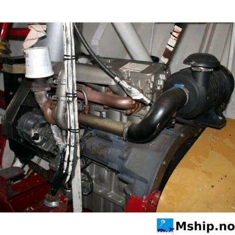 Deutz BF4M 1011 F  generator set 27,5 WA — Manufacturer: Deutz, Model: BF4M 1011 F, Serial number: 21026528, Year: 2012, HP: 50, kW: 37,1, RPM: 1500, Fuel Type: Diesel, Generator end type: Stamford    serial G12F236459, Volt: 3 x 230, HZ: 50, kVA: 27,5