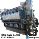 MAN B&W ALPHA  12V23/30-D — Manufacturer: MAN B&W Alpha, Model: 12V23/30-D, Serial number: 15505, Year: 1987, HP: 2400, kW: 1760, RPM: 825, Cylinder bore: 225 mm, Piston Stroke: 300 mm, Number of cylinders: 12, Cylinder configuration: V-engine, Class: DNV