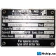 Allweiler NB 80-250   16M³/h  pump — Manufacturer: Allweiler, Model: NB 80-250, Manufacturers part number: NB 80-250 U3 1D-W3-48/350-M, Serial number: 10023990, Year: 2010, HP: 21, kW: 16, RPM: 1750, Volt: 440, HZ: 60, Electric motor type: HØYER MOTORS type  Y2E2-180M-4   serial no:  SH 527214-287