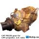 Pay & Brinck PB 339 — Manufacturer: Pay & Brinck, Model: PB 339, Serial number: 3065, Year: 1977, Rotation direction: Flywheel rotation clockwise CW - Prop shaft rotation LEFT  CCW, Class: DNV, Gear type: Non Reversing Gearbox  CPP  - to be used with controllable pitch propeller, Gear ratio: 3,9:1