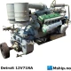 Detroit 12V71 NA — Manufacturer: Detroit, Model: 12V71NA, Serial number:  71227001, Performance specification:  039202, HP: 350, kW: 261, RPM: 1800, Cylinder bore: 108 mm, Piston Stroke: 127 mm, Number of cylinders: 12, Displacement: 13,97 liter, Cylinder configuration: V-engine, Fuel Type: Diesel, Turbo model: N/A, Weight: Net weight 1905 kg