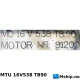 MTU 16V538 TB90 — Manufacturer: MTU, Model: 16V538 TB90, Serial number: 91536  and  91200, Year: 1970, HP: 3500, kW: 2610, Cylinder bore: 185 mm, Piston Stroke: 200 mm, Number of cylinders: 16, Displacement: 86 Liter, Cylinder configuration:  60 degree V, Rotation direction: CCW - Counter clockwise seen from aft, Fuel Type: Diesel, Turbo model: MTU AGL 84 turbocharger, Other: regulator R32gp-2, Weight: About, 6700 Kg - dry weight, Gear type: MTU Maybach KS4018