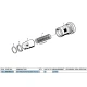 MTU 5501801115 OIL PRESSURE RELIEF VALVE — Manufacturer: MTU, Manufacturers part number: 5501801115