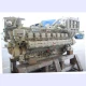 MTU 16V 396 TB94 Marine Diesel engine — Manufacturer: MTU, Model: 16V396TB94, Serial number: 559 0616, Year: 1990, HP: 2890, kW: 2155, RPM: 2040, Cylinder bore: 165 mm, Piston Stroke: 185 mm, Number of cylinders: 16, Displacement: 63,3 Liter, Cylinder configuration: V-engine, Rotation direction: CCW - Counter clockwise seen from aft, Fuel Type: Diesel, Other: Navy surplus engine., Weight: 6660 kg