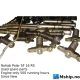 Nohab SF16RS — Manufacturer: Nohab Polar, Model: SF16RS, Serial number: 1808, Year: 1963, HP: 675, kW: 496, RPM: 750, Running Hours: 500, Cylinder bore: 250.825 mm (9- 7/8"), Piston Stroke: 250.825 mm (9- 7/8"), Number of cylinders: 6, Displacement: 88,482 Liter, Cylinder configuration: In line, Fuel Type: Diesel, Class: Lloyd’s Register, Other: Dismantled for spare parts - all major parts can be supplied, Weight: 6600 kg - without flywheel