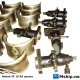 Nohab SF16RS — Manufacturer: Nohab Polar, Model: SF16RS, Serial number: 1808, Year: 1963, HP: 675, kW: 496, RPM: 750, Running Hours: 500, Cylinder bore: 250.825 mm (9- 7/8"), Piston Stroke: 250.825 mm (9- 7/8"), Number of cylinders: 6, Displacement: 88,482 Liter, Cylinder configuration: In line, Fuel Type: Diesel, Class: Lloyd’s Register, Other: Dismantled for spare parts - all major parts can be supplied, Weight: 6600 kg - without flywheel