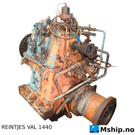REINTJES VAL 1440 — Manufacturer: REINTJES, Model: VAL 1440, Serial number: 54027, Year: 1988, HP: 870, kW: 641, Rotation direction: Rotation engine side: CCW - Propeller side CW, Other: Weight 2460 Kg, Gear type: Non Reversing Gearbox  CPP  - to be used with controllable pitch propeller, Gear ratio: 3.895:1
