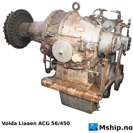 Volda Liaaen ACG 56/450 — Manufacturer: Volda Liaaen, Model: ACG 56/450, Serial number: 2207, Year: 1987, Gear type: Non Reversing Gearbox  CPP  - to be used with controllable pitch propeller, Gear ratio: 2,83:1