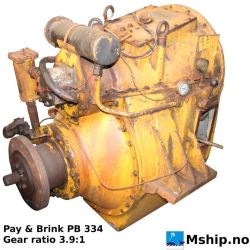 Pay & Brinck PB 339 - Gear ratio 3.9:1   https://mship.no
