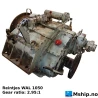 Reintjes WAL 1050 — Manufacturer: REINTJES, Model: WAL 1050, Serial number: 43523, Year: 1975, HP: 810, kW: 596, RPM: 750, Rotation direction: Propeller axle: Clockwise CW  - Engine flywheel: Counter clockwise CCW, Gear ratio: 2.95:1
