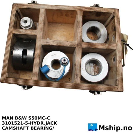 MAN B&W S50MC-C-3101521-5-HYDR.JACK CAMSHAFT BEARING — Manufacturer: MAN Diesel & Turbo genuine product, Model: S50MC-C, Manufacturers part number: 3101521-5, Class: Germanischer Lloyd, Other: Part nr 3101521  plate item 5