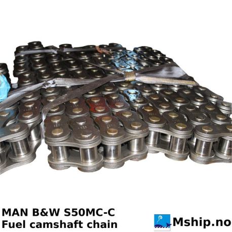 MAN B&W S50MC-C fuel shaft chain — Manufacturer: MAN Diesel & Turbo genuine product, Model: S50MC-C, Class: Germanischer Lloyd