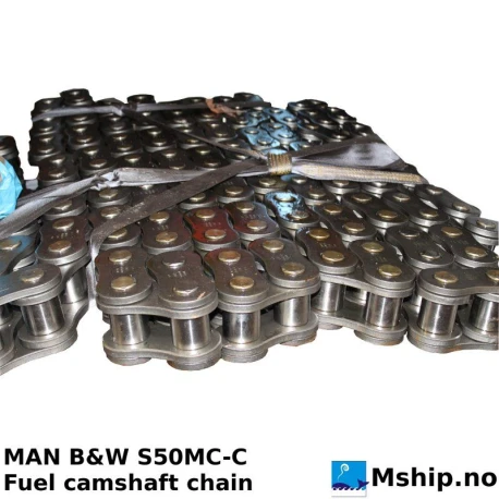 MAN B&W S50MC-C fuel shaft chain — Manufacturer: MAN Diesel & Turbo genuine product, Model: S50MC-C, Class: Germanischer Lloyd