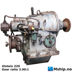 Ulstein 220 gearbox — Manufacturer: Ulstein, Model: 220, Serial number: 782, Year: 1978, Gear type: Non Reversing Gearbox  CPP  - to be used with controllable pitch propeller, Gear ratio: 3.0:1