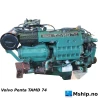 Volvo Penta TAMD74 — Manufacturer: Volvo Penta, Model: TAMD74, Serial number: 868866, Year: 2002, HP: 209-350, kW: 152-257, RPM: 2100-2200