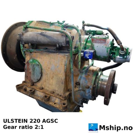 ULSTEIN 220 AGSC  reduction gear with 2:1 gear ratio  https://mship.no