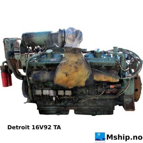 Detroit 16V92 TA — Manufacturer: Detroit, Model: 16V92 TA