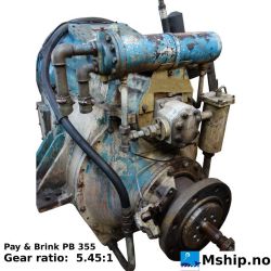 Pay & Brinck PB 355 with 5.45:1 gear ratio  https://mship.no