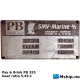 Pay & Brinck PB 355 — Manufacturer: Pay & Brinck, Model: PB 355, Alternative part number: PB355, Serial number: 3171, Performance specification: Max input torque 434o N.m, Year: 1999, Rotation direction: Prop shaft rotation: CW - clockwise., Gear type: Non Reversing Gearbox  CPP  - to be used with controllable pitch propeller