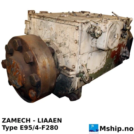 ZAMECH - LIAAEN  Type E95/4-F280 — Manufacturer:  ZAMECH - LIAAEN, Model: E95/4-F280, Serial number: 219, Year: 1973, Gear type: Non Reversing Gearbox  CPP  - to be used with controllable pitch propeller