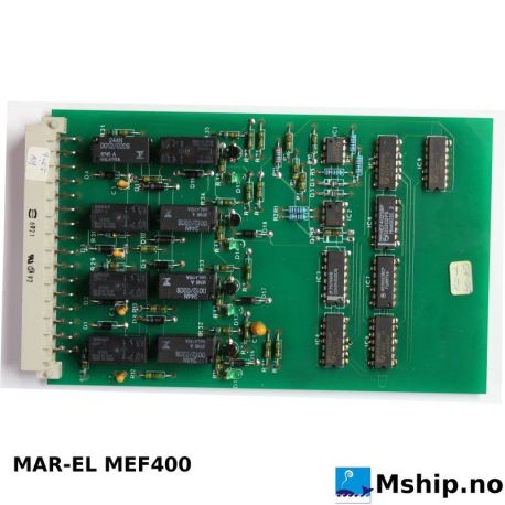 MAR-EL MEF400 — Manufacturer: MAR-EL, Model: MEF400, Manufacturers part number: 331AF040000, Other: Transfer of responsibility for 4 maneuver places