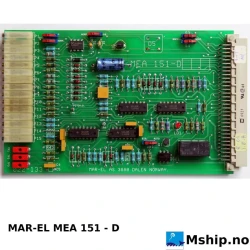 MAR-EL MEA151-D — Manufacturer: MAR-EL, Model: MEA151-D, Manufacturers part number: 331AA015100