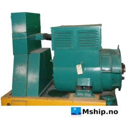 ESAB Generator  400 volt  / 135 kwa / 50 hz — Manufacturer: ESAB, Model: SB53, Serial number: 161633, Year: Unknown, RPM: 1500, Running Hours: Engine Hour Meter shows 11681 hours., Volt: 400, HZ: 50, kVA: 135