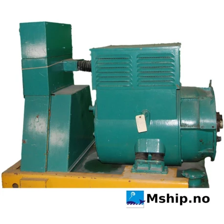 ESAB Generator  400 volt  / 135 kwa / 50 hz — Manufacturer: ESAB, Model: SB53, Serial number: 161633, Year: Unknown, RPM: 1500, Running Hours: Engine Hour Meter shows 11681 hours., Volt: 400, HZ: 50, kVA: 135