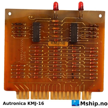 Autronica KMJ-16 — Manufacturer: Autronica, Model: KMJ-16, Other: Also manufactured as Kongsberg KMJ-16