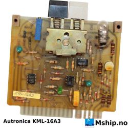 Autronica KML-16A3   Kongsberg KML-16A3   https://mship.no