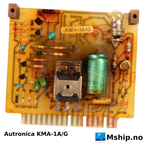 Autronica KMA-1A/G — Manufacturer: Autronica, Model: KMA-1A/G, Other: Also manufactured as Kongsberg KMA-1A/G