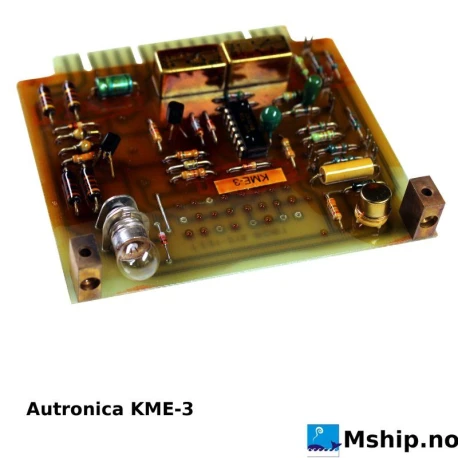 Autronica KME-3 — Manufacturer: Autronica, Model: KME-3, Other: Also manufactured as Kongsberg KME-e