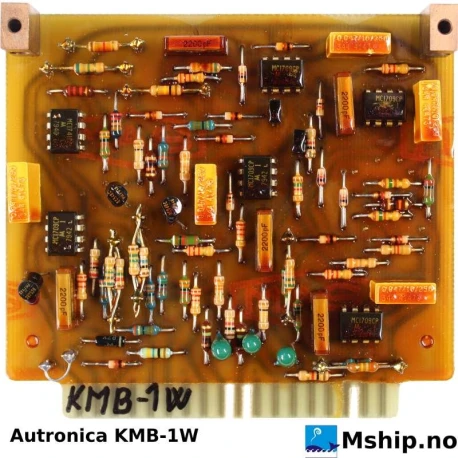 Autronica KMB-1W — Manufacturer: Autronica, Model: KMB-1W, Other: Also manufactured as Kongsberg KMB-1W