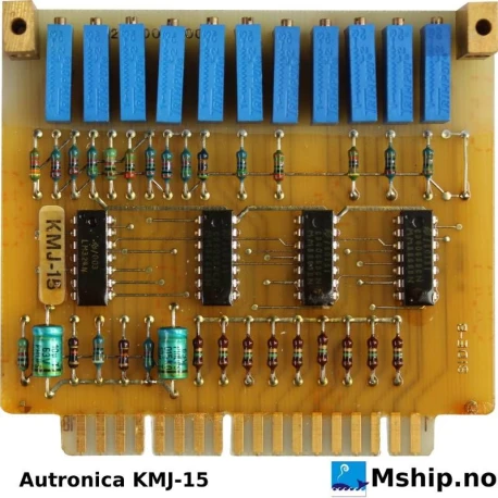Autronica KMJ-15 — Manufacturer: Autronica, Model: KMJ-15, Other: Also manufactured as Kongsberg KMJ-15