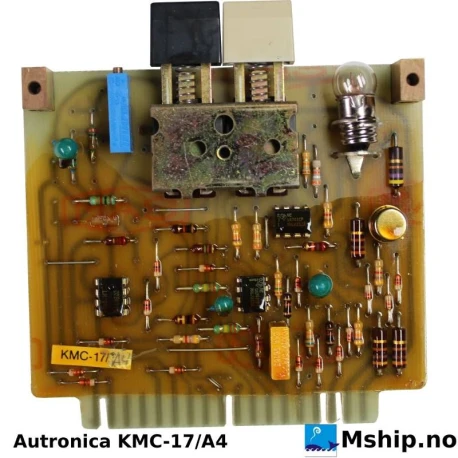 Autronica KMC-17/A4 — Manufacturer: Autronica KMC-17/A4, Model: KMC-17/A4, Other: Also manufactured as Kongsberg KMC-17/A4