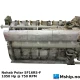 Nohab SF16RS-F — Manufacturer: Nohab Polar, Model: SF16RS-F, Serial number: 2272, HP: 1050, kW: 772, RPM: 750, Cylinder bore: 250.825 mm (9- 7/8"), Piston Stroke: 298.45 mm (11-3/4"), Number of cylinders: 6, Displacement: 88,482 Liter, Cylinder configuration: In line, Turbo model: VTR 200 M, Class: DNV, Other: Woodward governor Type PGA  Part No 8553-520EG, Weight: 6600 kg - without flywheel