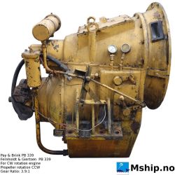 Pay & Brinck PB 339gear with ratio 3.9:1     https://mship.no