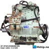 ZF W12000 NR CEW — Manufacturer: ZF Marine  - Masson, Model:  W12000 NR CEW, Serial number: 24743, Performance specification: 51573PRS, Year: 2001, kW: 1,369 kW /rpm  - Max  1250 rpm input Continuous Duty - 1711 kW , RPM: Max input rpm  1250, Rotation direction:  CEW - Counter Engine Wise, Class: Germanischer Lloyd, Other: Weight  2500 kg., Gear type: Non Reversing Gearbox  CPP  - to be used with controllable pitch propeller, Gear ratio: 2.545:1