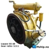 Liaaen CG 40 — Manufacturer: Liaaen, Model: CG 40, Serial number: Liaaen Installation number  590, Year: 1966, HP: 400, kW: 294, RPM: 1250, Gear type: Non Reversing Gearbox  CPP  - to be used with controllable pitch propeller, Gear ratio: 3.5:1