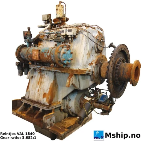Reintjes VAL 1840 — Manufacturer: REINTJES, Model: VAL 1840, Serial number: 51550, Year: 1985, Gear type: Non Reversing Gearbox  CPP  - to be used with controllable pitch propeller, Gear ratio: 3.682:1
