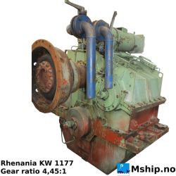 Rhenania KW 1177  gearbox   https://mship.no