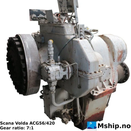 Scana Volda ACG56/420 — Manufacturer: Scana Volda, Model: ACG56/420 , Serial number: 1297, Year: 2000, Gear type: Non Reversing Gearbox  CPP  - to be used with controllable pitch propeller, Gear ratio: 7:1
