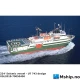224' Seismic vessel - UT 743 design — Manufacturer: Ulstein Verft AS, Norway, Model: UT 743 design, Serial number: Yard no. 234, Year: 1993, Class: Det norske Veritas Class + A1, Ice-C. E0, Heldk., Length Overall LOA Meter: 78, Length between Perpendicular Meter: 67,7, Molded Breadth Meter: 17, Molded Depth Meter: 7,59, Draft (Maximum) Meter: 5,4, Clear Deck M²: Work deck area (Main deck): (8000 sq.ft) 740 m2, Gross tonnage ITC (registred): 3700, Net Tonnage  ITC (registred): 1076, Fuel Oil:: 1330, Fresh Water M³ : 225,4, ACCOMMODATIONS:: Accommodation 56 persons in total, of which: - 18 one-man cabines- 18 two-man cabines - 1 two-bed hospital, Main Engines:: Bergen Diesel, main engines: 2 x BD 32 M (BRM-6) & each of 3300 BHP at 750 rpm., Bow Thrusters:: Ulstein Propeller, bow thruster: 150 TV, 590 kW/800 HP, el.driven., Propulsion:: Ulstein Propeller: Twin screw propulsion comprizing: 2 x 1500 AGSC controllable pitch propulsion plants, each with: Low noise, 4-bladed secwed CP-propeller, driven through a reduction gearbox with two-speed PTO for shaft generator., Shaft Generators:: 2 x 2000 kVA, 450 V, 60 Hz, Ship’s Service Generators:: Aux.generator: 1 x 1338 kVA, 450 V, 60 HZ, driven by one
Caterpiller 3512 TA, diesel engine, rated at 1125 HP at 1800 rpm
Clean power: 2 x 73,6 kVA, 208 V, 60 Hz, SCFM, 2000 psi, driven by Caterpiller 3516 Diesel engine., LIFESAVING EQUIPMENT: Life boats: 2 x 48 persons enclosed. Life rafts: As per Solas. , Rudders / steering gear: Ulstein high lift rudders: 2 off, Maximum speed: Trial Speed (4,5): 15,6 knots, Economical speed: 14 knots, Bollard pull: Design pull, 5 kn: 30 tonnes -  Max.pull, 5 kn: 50 tonnes, Helideck: yes, AS 332 Super Pumpa. CAA/DnV, MOB boat / Work boat: MOB boat: 1 x Seabear 23, with inboard diesel. Davit deployed + Work boat: 1 x Seabear 23, with inboard diesel Davit deployed.