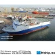 224' Seismic vessel - UT 743 design — Manufacturer: Ulstein Verft AS, Norway, Model: UT 743 design, Serial number: Yard no. 234, Year: 1993, Class: Det norske Veritas Class + A1, Ice-C. E0, Heldk., Length Overall LOA Meter: 78, Length between Perpendicular Meter: 67,7, Molded Breadth Meter: 17, Molded Depth Meter: 7,59, Draft (Maximum) Meter: 5,4, Clear Deck M²: Work deck area (Main deck): (8000 sq.ft) 740 m2, Gross tonnage ITC (registred): 3700, Net Tonnage  ITC (registred): 1076, Fuel Oil:: 1330, Fresh Water M³ : 225,4, ACCOMMODATIONS:: Accommodation 56 persons in total, of which: - 18 one-man cabines- 18 two-man cabines - 1 two-bed hospital, Main Engines:: Bergen Diesel, main engines: 2 x BD 32 M (BRM-6) & each of 3300 BHP at 750 rpm., Bow Thrusters:: Ulstein Propeller, bow thruster: 150 TV, 590 kW/800 HP, el.driven., Propulsion:: Ulstein Propeller: Twin screw propulsion comprizing: 2 x 1500 AGSC controllable pitch propulsion plants, each with: Low noise, 4-bladed secwed CP-propeller, driven through a reduction gearbox with two-speed PTO for shaft generator., Shaft Generators:: 2 x 2000 kVA, 450 V, 60 Hz, Ship’s Service Generators:: Aux.generator: 1 x 1338 kVA, 450 V, 60 HZ, driven by one
Caterpiller 3512 TA, diesel engine, rated at 1125 HP at 1800 rpm
Clean power: 2 x 73,6 kVA, 208 V, 60 Hz, SCFM, 2000 psi, driven by Caterpiller 3516 Diesel engine., LIFESAVING EQUIPMENT: Life boats: 2 x 48 persons enclosed. Life rafts: As per Solas. , Rudders / steering gear: Ulstein high lift rudders: 2 off, Maximum speed: Trial Speed (4,5): 15,6 knots, Economical speed: 14 knots, Bollard pull: Design pull, 5 kn: 30 tonnes -  Max.pull, 5 kn: 50 tonnes, Helideck: yes, AS 332 Super Pumpa. CAA/DnV, MOB boat / Work boat: MOB boat: 1 x Seabear 23, with inboard diesel. Davit deployed + Work boat: 1 x Seabear 23, with inboard diesel Davit deployed.
