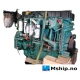 Volvo Penta D12D-B MH — Manufacturer: Volvo, Model: D12D-B MH, Serial number: 1012394019, Performance specification: spec. 868944, HP: 395, kW: 294, RPM: 1800, Cylinder bore: 131 mm, Piston Stroke: 150 mm, Number of cylinders: 6, Displacement: 12,13 Liter, Cylinder configuration: In line, Rotation direction: CCW - Counter clockwise seen from aft, Fuel Type: Diesel, Weight: Dry weight bobtail, kg (lb)    1400 (3086)