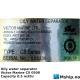 Victor Marine CS 0500 Oily water separator — Manufacturer: Victor Marine, Model: CS 0500, Serial number: 000339, Year: 2008 / overhauled SEP 2015, kW: 0,5 /  inclusive heater: 1,55, Class: Wheel marked, HZ: 50/60, m³ /h, cubic meter per hour capacity: 0,5, Electric motor type: Leroy-Somer type CB3131 B5, Working pressure BAR: 1,38, Test Pressure BAR: 3,45