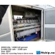 2000 kVA / 1600 kW 40 ft container genset — Manufacturer: STAMFORD generator / PMenergi, Model: Frame / Core: PI734G1, Manufacturers part number: Machine ID number: A05C373731, Serial number: 5983, Performance specification: Engine: Perkins 4016TAG2A, Year: 2007, kW: 1600, RPM: 1500, Running Hours: 43, Number of cylinders: 16, Cylinder configuration: V-engine, Fuel Type: Diesel, Other: Weight 22000 kg, Generator end type: Newage PI734G1, Amps: 2887, Volt: 3 x 400/230, HZ: 50, kVA: 2000, Remarks: 5900 liter fuel tank and exhaust mufflers included., DIMENSIONs: 40 Ft x 8 Fr container, Length Overall LOA Meter: 40 Ft container /  12.19 meter, Length between Perpendicular Meter: 8  Ft /  2.44 meter