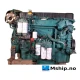Volvo Penta D12D-B MH — Manufacturer: Volvo, Model: D12D-B MH, Serial number:  1012496332, Performance specification: 868944, HP: 395, kW: 294, RPM: 1800, Cylinder bore: 131 mm, Piston Stroke: 150 mm, Number of cylinders: 6, Displacement: 12,13 Liters, Cylinder configuration: In line, Rotation direction: CCW - Counter clockwise seen from aft, Fuel Type: Diesel, Weight: Dry weight bobtail 1400 kg.