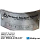 GMT BL.230.16 — Manufacturer: GMT  (Fiat), Model: BL.230.16M, Serial number: 104***   See photo, Year: 1981, HP: 3480, kW: 2560, RPM: 900, Cylinder bore: 230 mm, Piston Stroke: 270 mm, Number of cylinders: 16, Displacement: 179,49 Liter, Cylinder configuration: V-engine, Fuel Type: Diesel, Injection pump type: Grandi Motori Trieste GMT PB1B-220-L07, Other: Port Engine, Remarks: Actuator  Barber-Colman Model Dyna1 +16.  DYNC-25000-000-0-24 ( woodward DC18000-000-024 )